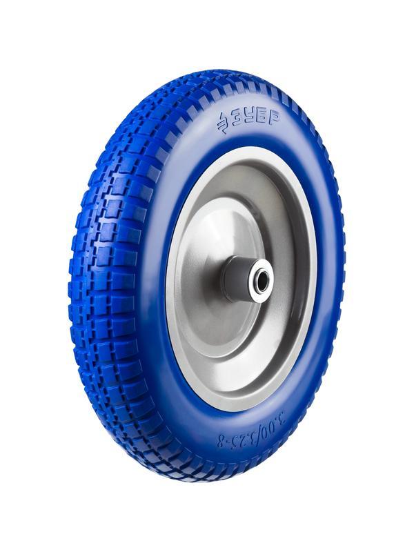 ЗУБР КПУ-1, 3.25″ х 350 мм, для тачки (арт. 39901), стальной диск, раб. давление 1.8 - 2 атм., полиуретановое колесо, Профессионал (39912-1)