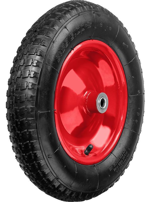 ЗУБР КП-3, 3.25″ х 360 мм, стальной диск, для тачки (арт. 39962), пневматическое колесо (39955-3)