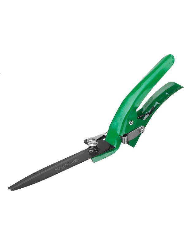 РОСТОК 315 мм, углеродистая сталь, закаленные лезвия, стальные ручки, ножницы для стрижки травы (422005)