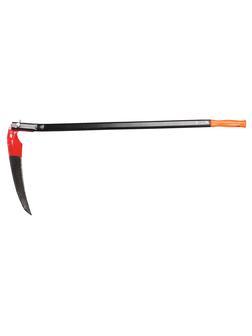 Бобер, 120.5 см, лезвие 40 см, металлический черенок, коса-секач (39815)