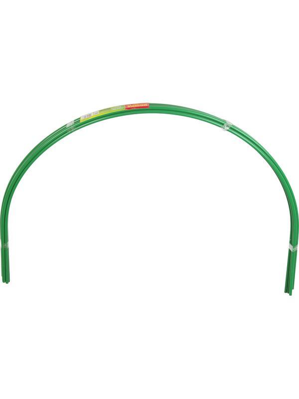 GRINDA 2.0 м, стальные, покрытие ПВХ, 6 шт, дуги для парника (422309-100-070)