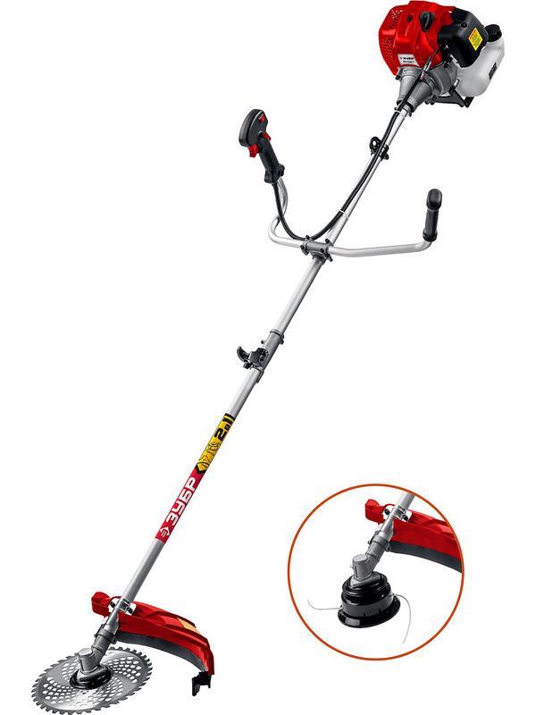 ЗУБР 2.5 кВт, бензиновый триммер (КРБ-2500-Р)