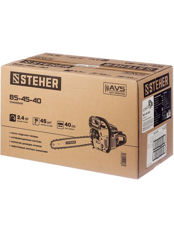 STEHER 45 см3, 40 см, бензопила (BS-45-40)