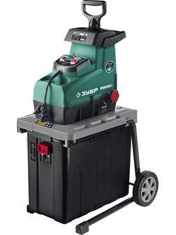 ЗУБР 2800 Вт, электрический садовый измельчитель (ЗИЭ-44-2800)