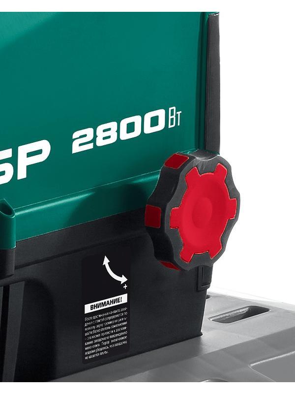ЗУБР 2800 Вт, электрический садовый измельчитель (ЗИЭ-44-2800)