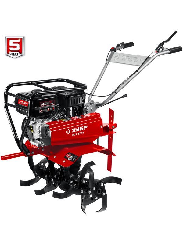ЗУБР 7 л.с., усиленный мотоблок с понижающей передачей (МТУ-450)