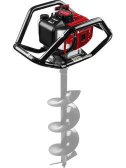 ЗУБР d 60 - 250 мм, 52 см3, 2 оператора, мотобур (бензобур) (МБ2-250)