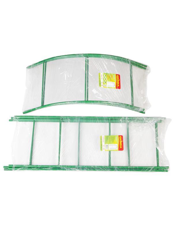 GRINDA КЛАССИКА, 240 х 120 х 36 см, разборная, стальная, декоративная арка (422249)