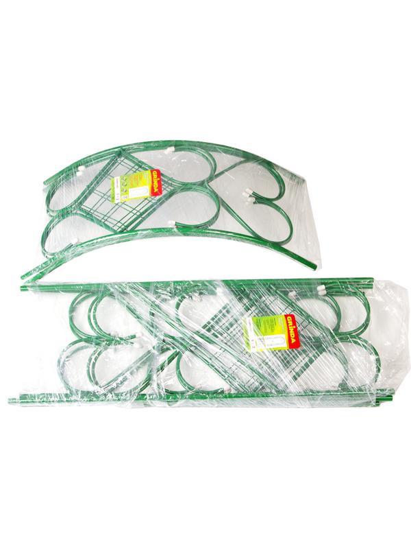 GRINDA АР ДЕКО, 240 х 120 х 36 см, разборная, стальная, декоративная арка (422251)