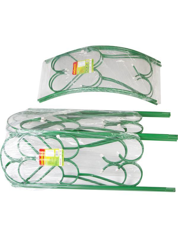 GRINDA АМПИР, 240 х 120 х 36 см, угловая, разборная, стальная, декоративная арка (422253)