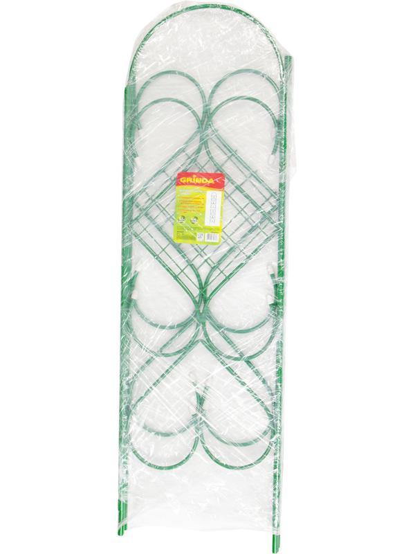 GRINDA АР ДЕКО, 210 х 36 см, разборная, стальная, декоративная шпалера (422257)