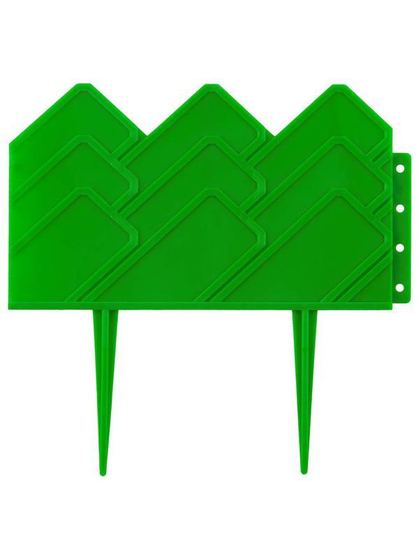 GRINDA 14 х 310 см, зеленый, декоративный бордюр для клумб (422221-G)