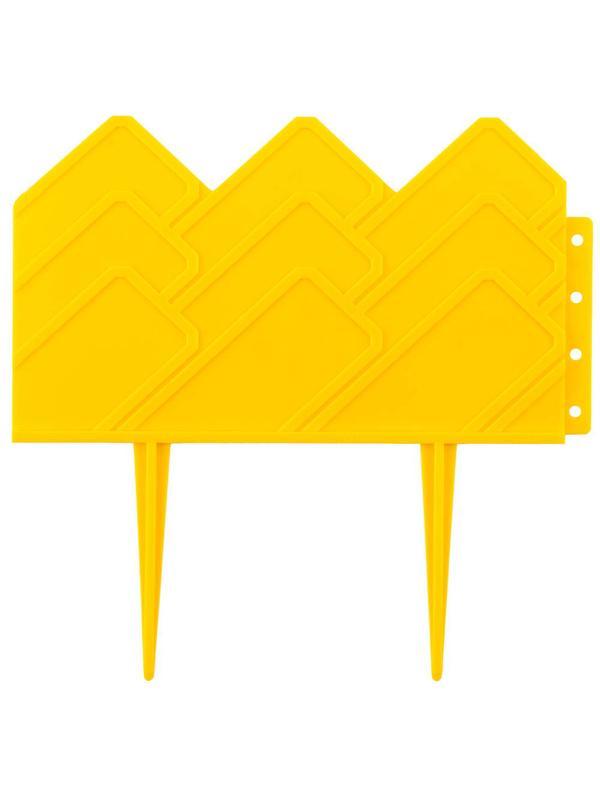 GRINDA 14 х 310 см, желтый, декоративный бордюр для клумб (422221-Y)