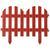 GRINDA Палисадник, 28 х 300 см, терракот, 7 секций, декоративный забор (422205-T)