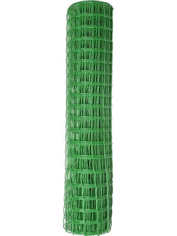 GRINDA 1 x 10 м, 50 х 50 мм, зеленая, садовая решетка (422275)