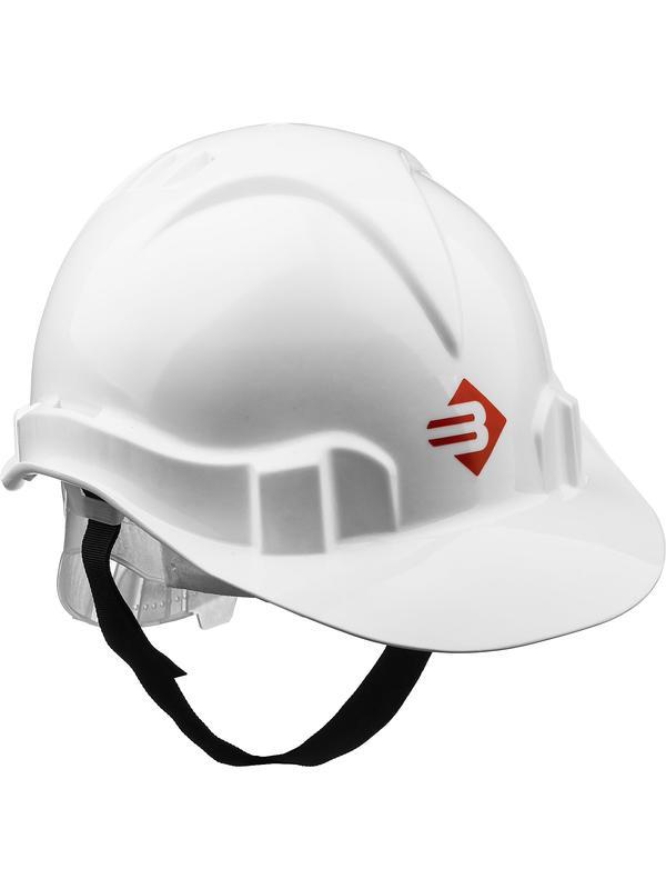 ЗУБР белая, реечный механизм, универсальное крепление для наушников и щитков, защитная каска (11090-2)