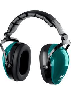 KRAFTOOL защита до 109 дБ, шарнирное крепление чашек, защитные наушники со складным мягким оголовьем (11362)