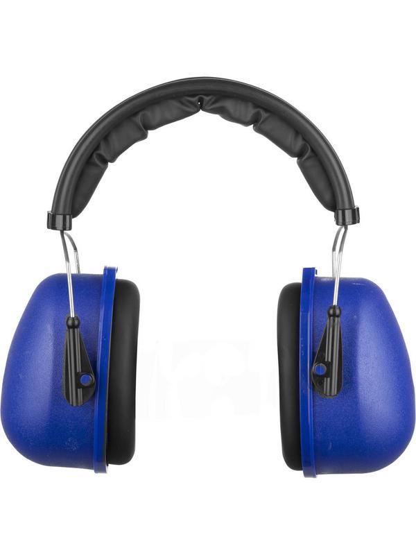 ЗУБР защита до 110 дБ, чашки увеличенного размера, защитные наушники со складным мягким оголовьем (11370)