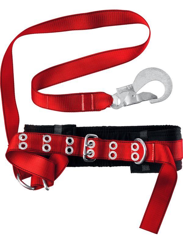 ЗУБР ПАМИР, 2 точки крепления, ленточный строп, безлямочный предохранительный пояс (11585)