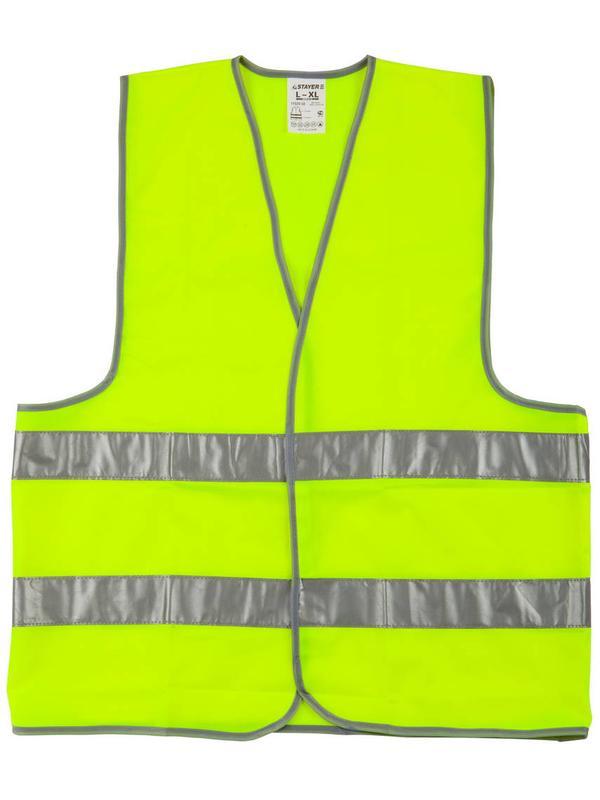 STAYER р. 52-54, желтый, сигнальный жилет (11620-52)