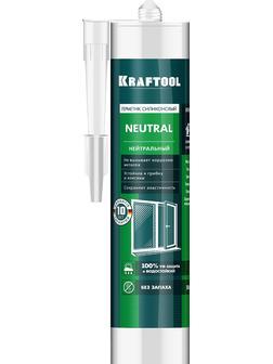 KRAFTOOL Neutral, 300 мл, белый, нейтральный силиконовый герметик (41257-0)