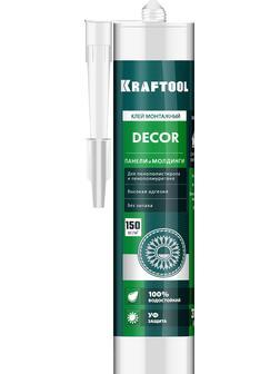 KRAFTOOL 310 мл, белый, монтажный клей для молдингов (41349)