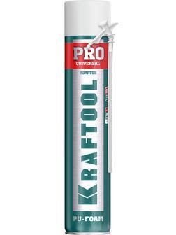 KRAFTOOL ADAPTER PRO, 750 мл, адаптерная, всесезонная, SVS, не залипающий клапан, выход до 45 л, монтажная пена (41173)