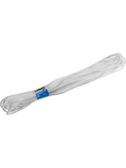 СИБИН 7 мм, 20 м, вязаный, с сердечником, белый, полипропиленовый шнур (50257)