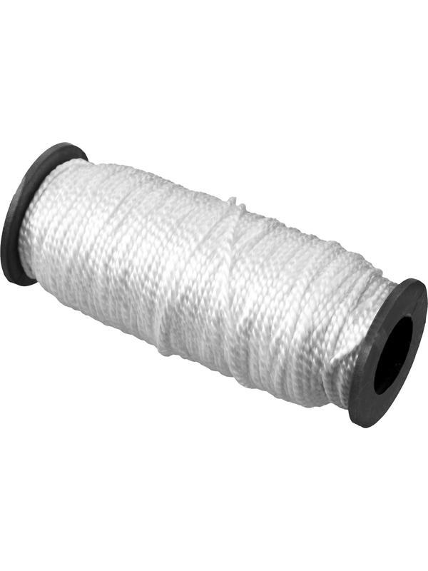 СИБИН 2.0 мм, 50 м, 45 кгс, крученый, катушка, капроновый шнур (50527)