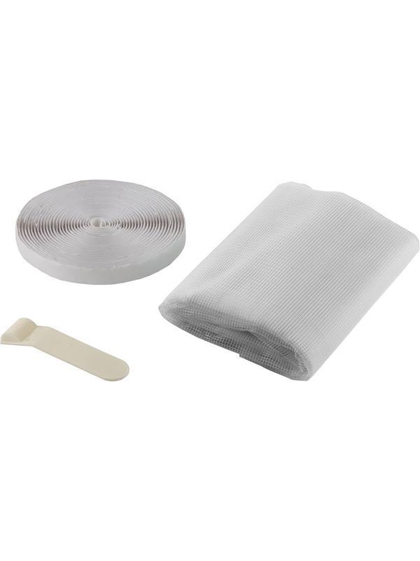 STAYER Comfort, белая, для окон, 1.1 х 1.3 м, с крепежной лентой, противомоскитная сетка (12480-11-13)