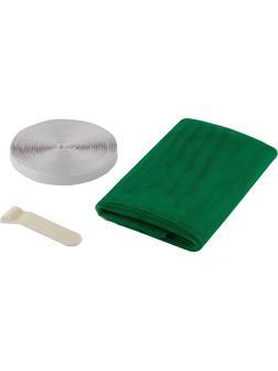 STAYER Comfort, зеленая, для окон, 1.1 х 1.3 м, с крепежной лентой, противомоскитная сетка (12482-11-13)