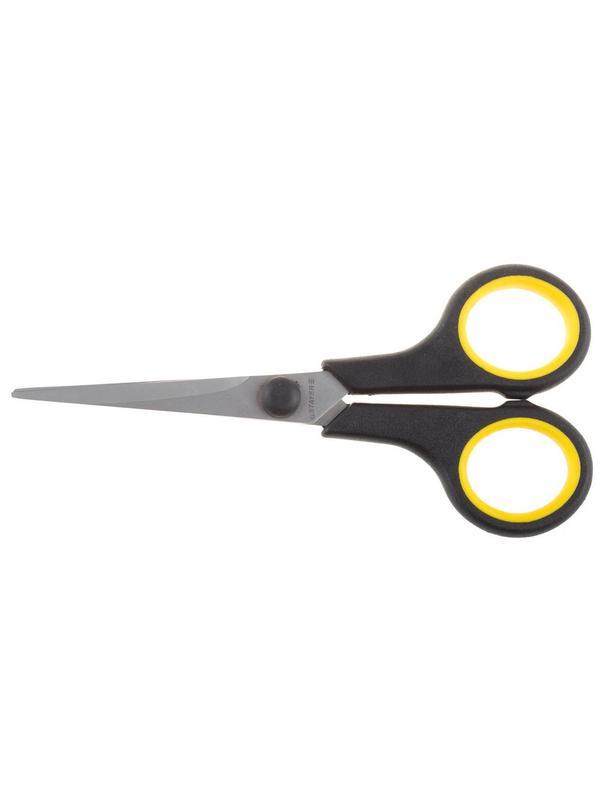 STAYER 135 мм, двухкомпонентные ручки, хозяйственные ножницы (40465-13)