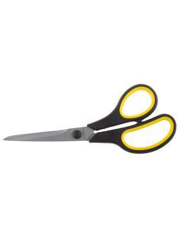 STAYER 195 мм, изогнутые двухкомпонентные ручки, хозяйственные ножницы (40466-19)