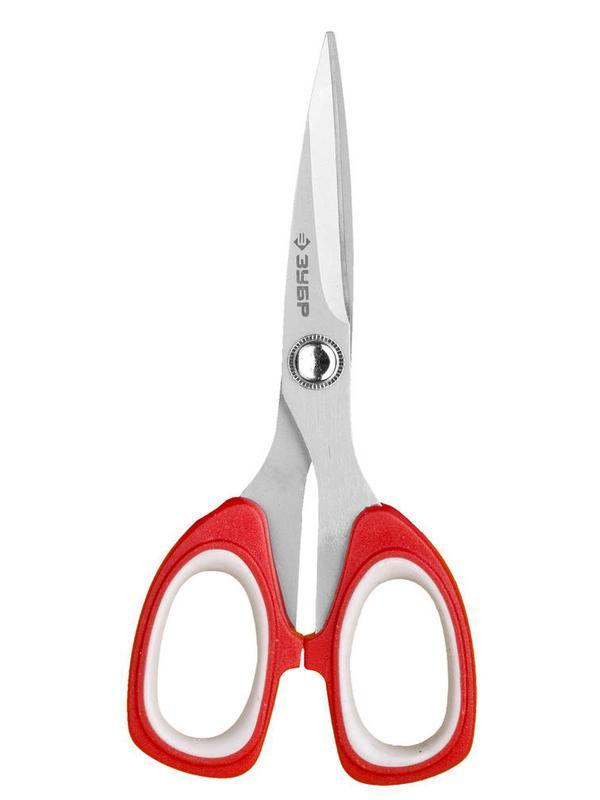 ЗУБР 135 мм, двухкомпонентные ручки, хозяйственные ножницы (40441-13)