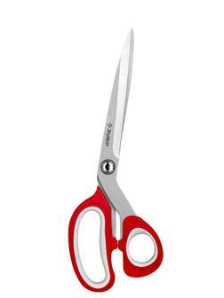 ЗУБР 230 мм, изогнутые двухкомпонентные ручки, хозяйственные ножницы (40442-24)