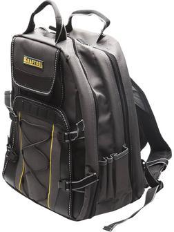 KRAFTOOL 430 х 360 х 230 мм, рюкзак для инструментов с 49 карманами и 2 внутренними отделениями (38745)