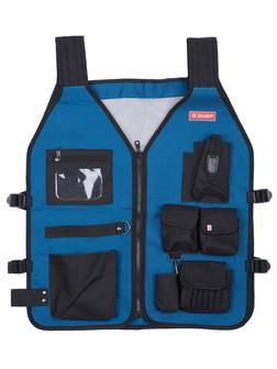 ЗУБР жилет монтажника с 10 карманами (38638)