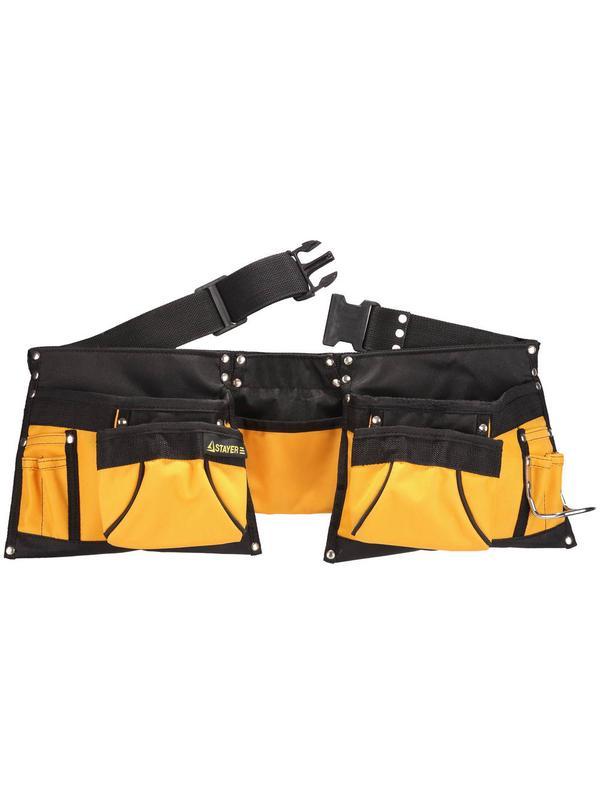 STAYER нейлон, пояс для инструментов с 12 карманами, Professional (38610)