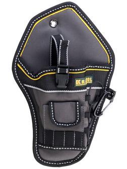 KRAFTOOL кобура для шуруповерта с отделениями для бит и сверл (38744)