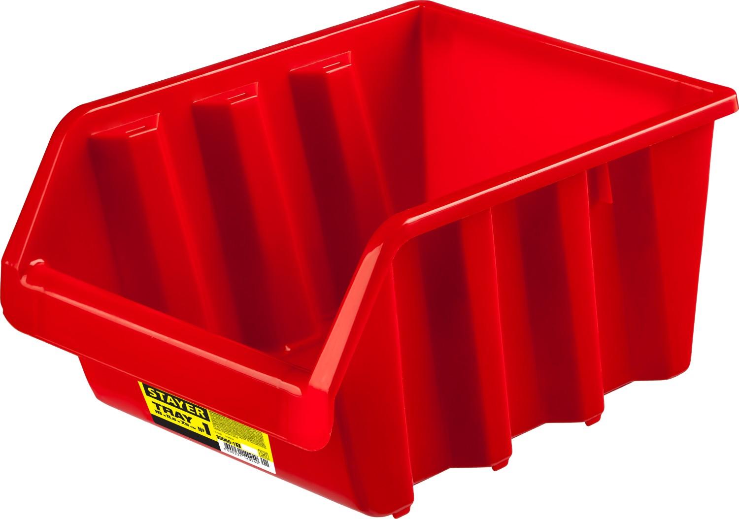 STAYER TRAY-1, 1.4 л, 160 х 115 х 75 мм, лоток для хранения №1 (38060-1)