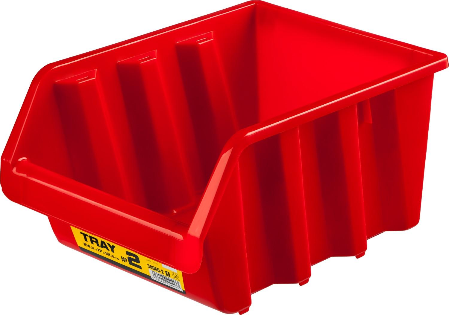 STAYER TRAY-2, 5 л, 245 х 170 х 125 мм, лоток для хранения №2 (38060-2)