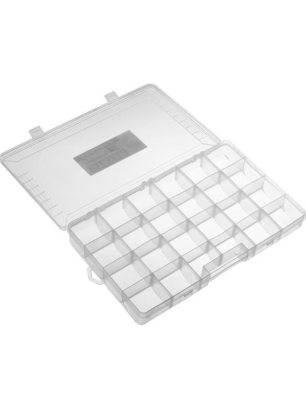 STAYER HANDY-15, 380 x 230 x 50 мм, (15″), пластиковый органайзер с 18 ячейками (38051-15)