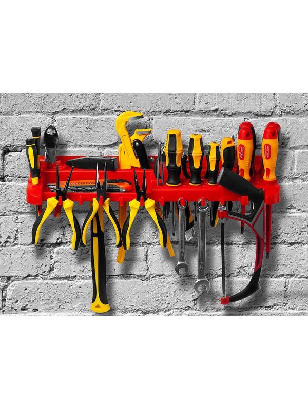 ЗУБР ИНПОЛ-47, 470 х 160 х 50 мм, (19″), пластиковая полка для инструментов (38350-19)