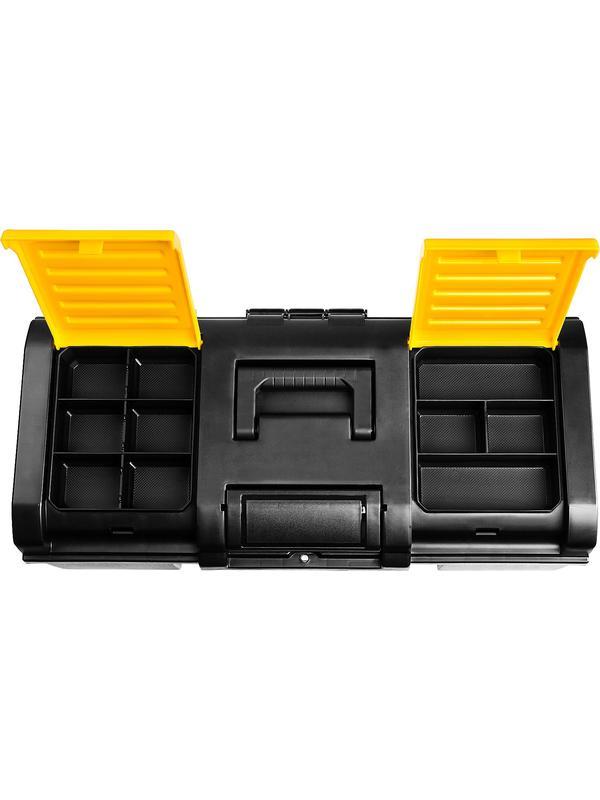 STAYER TOOLBOX-24, 590 х 270 х 255, пластиковый ящик для инструментов, Professional (38167-24)