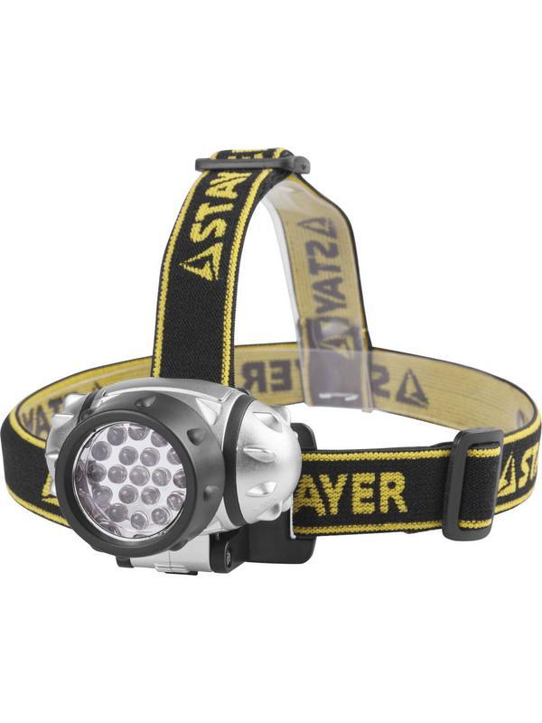 STAYER TOPLight, 19 LED, 3 AAA, налобный фонарь (56570)