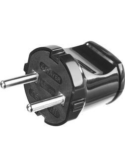 STAYER MAXElectro, черная 6 А/220 В, 1300 Вт, прямая вилка (55150-B)