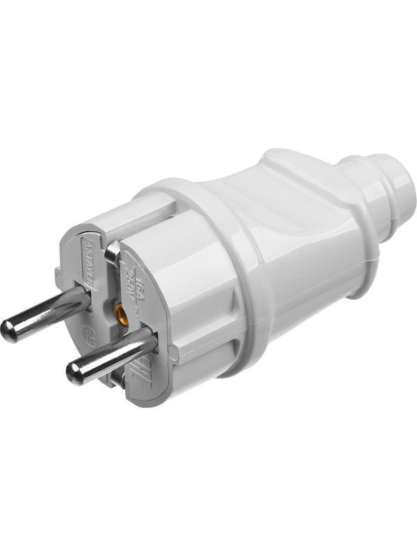 STAYER MAXElectro, белая, 16 А/220 В, 1300 Вт, прямая вилка (55160-W)