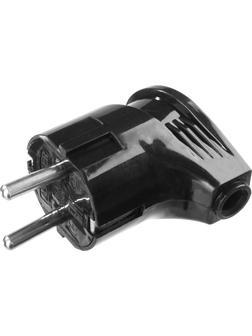 STAYER MAXElectro, черная, 16 А/220 В, 1300 Вт, угловая вилка (55161-B)