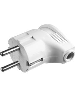 STAYER MAXElectro, белая, 16 А/220 В, 1300 Вт, угловая вилка (55161-W)