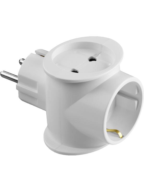 СИБИН 3 гнезда, сетевой разветвитель (55098-3)